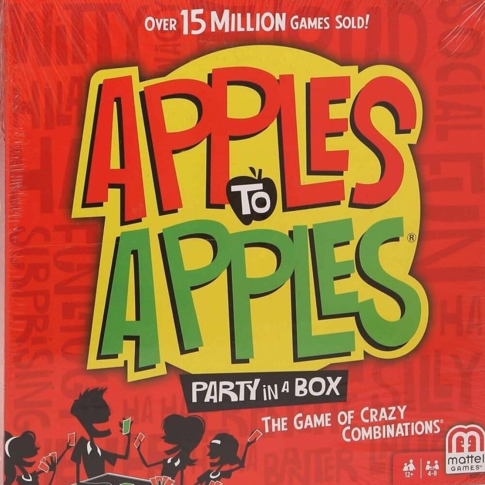 Mattel Apples to Apples Party in A Box Board Game 2015